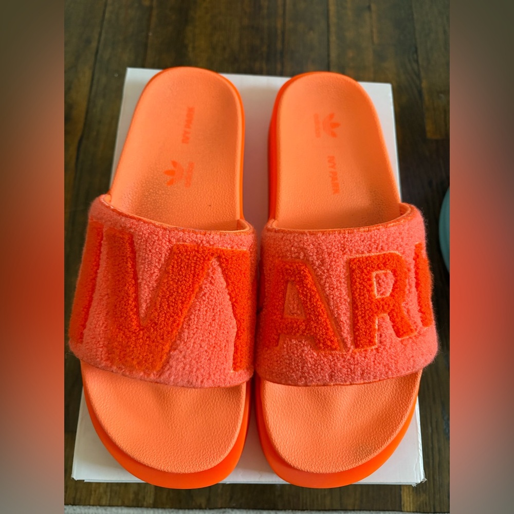 Adidas x Ivy Park Slides - Orange - Limited Edition